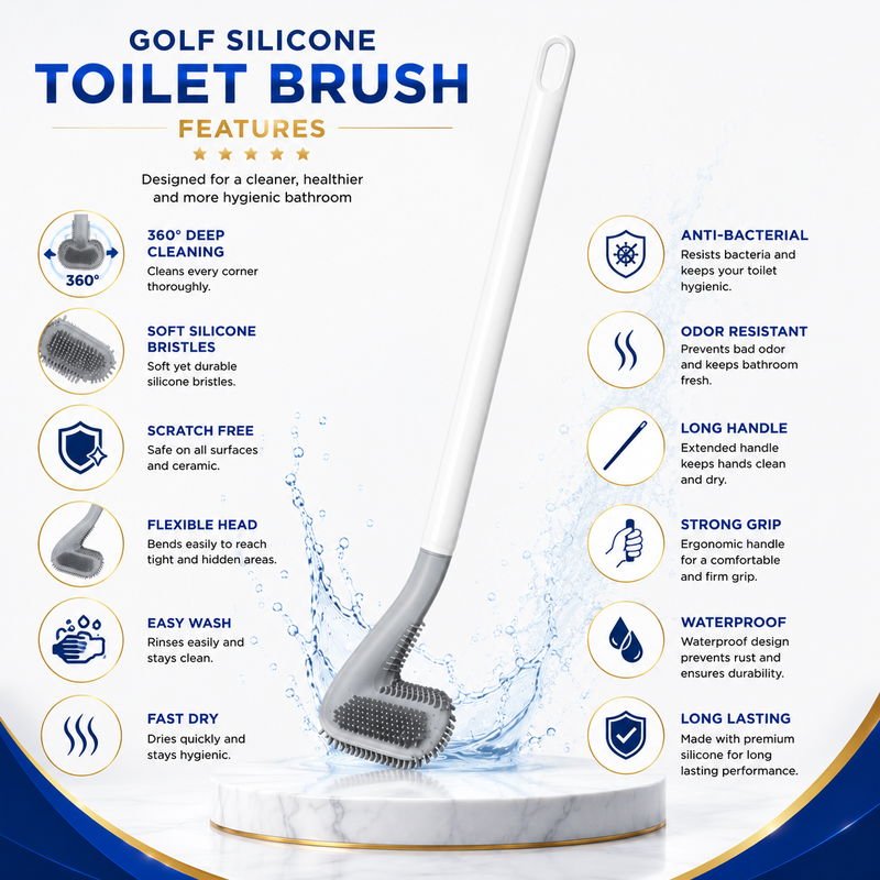 Stufx™ - Ultimate Toilet Cleaning Golf Brush © ( BUY 1 GET 1 FREE )