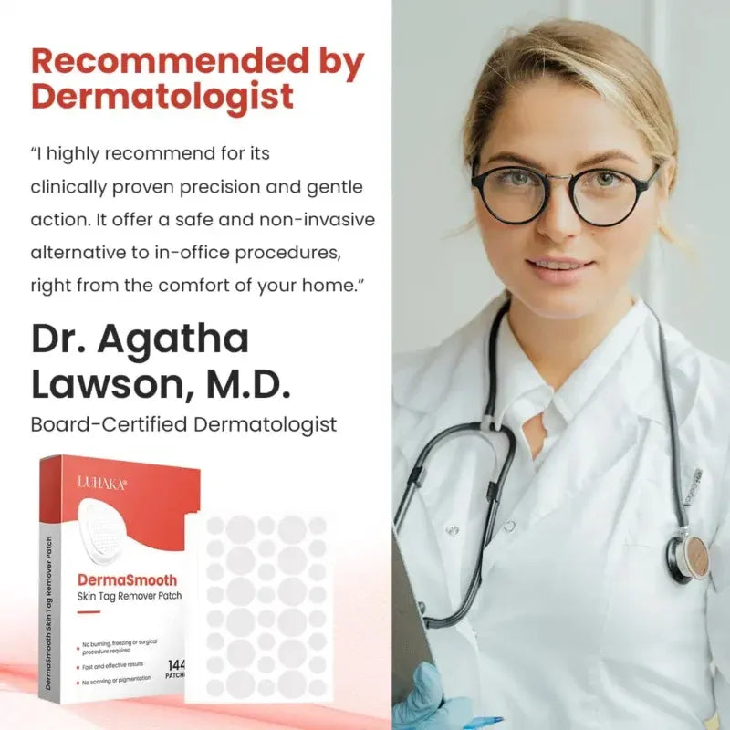 Derma Smooth Skin Tag Removal Patch🔥
