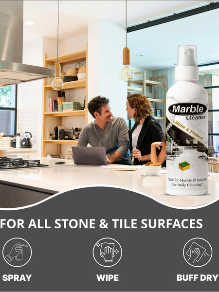 Marble CareX Cleaner | Easy Stain Removal for Indian Homes | BUY 1 GET 1 FREE