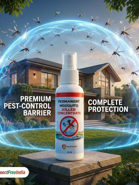 Permanent Mosquito Killer Concentrate | Fast-Acting Larvae & Mosquito Eliminator | Long-Term Home Protection