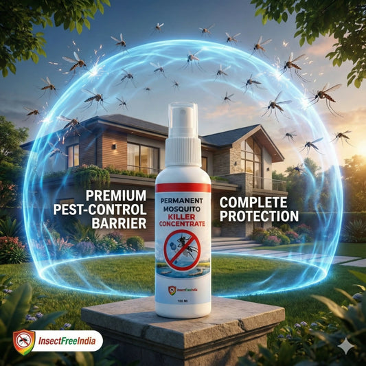Permanent Mosquito Killer Concentrate | Fast-Acting Larvae & Mosquito Eliminator | Long-Term Home Protection