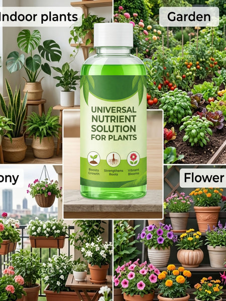 Universal Nutrients Solution for Plants 500 ML ( BUY 1 GET 2 FREE )