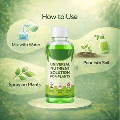 Universal Nutrient Solutions for Plants 500 ML ( BUY 1 GET 2 FREE )