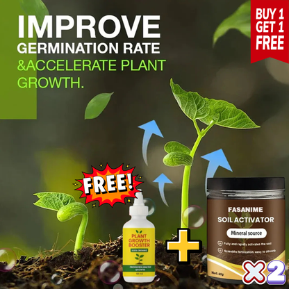 Soil Activator: Plants' Best Friend - Rejuvenate Your Plants ( BUY 1 GET 1 FREE )