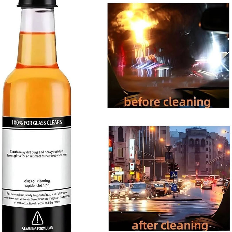 Stufx™ - Instant Clear Car Glass Windshield Cleaning Liquid © ( BUY 1 GET 1 FREE )