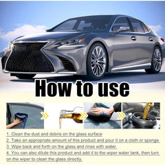 Stufx™ - Instant Clear Car Glass Windshield Cleaning Liquid © ( BUY 1 GET 1 FREE )