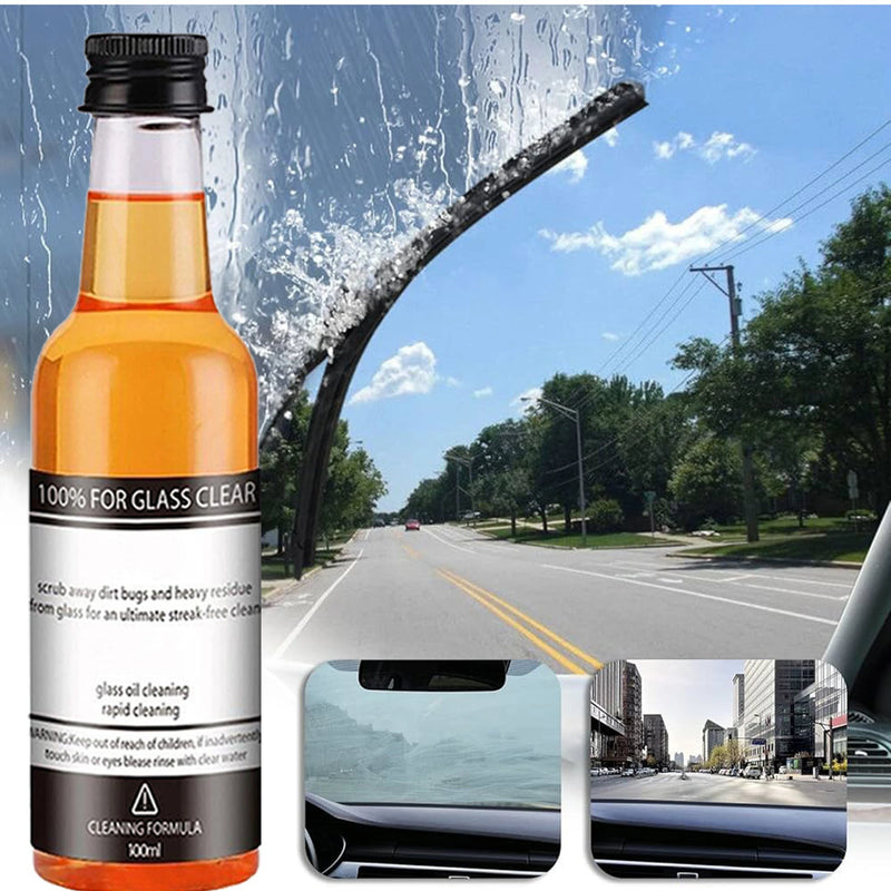 Stufx™ - Instant Clear Car Glass Windshield Cleaning Liquid © ( BUY 1 GET 1 FREE )