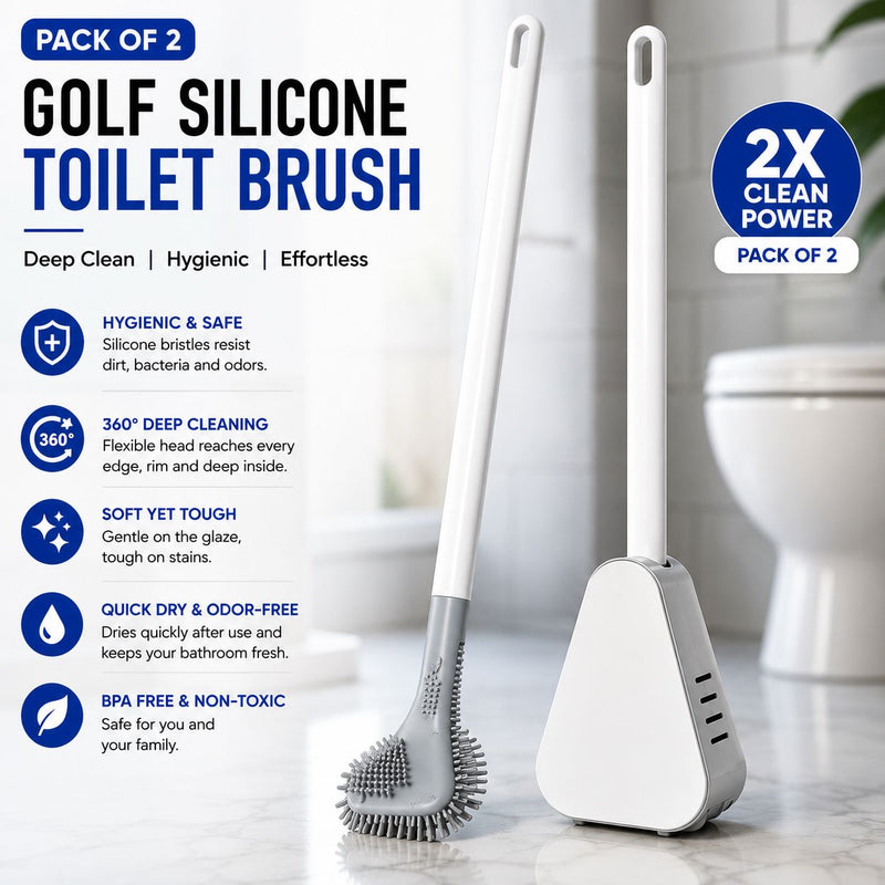 Stufx™ - Ultimate Toilet Cleaning Golf Brush © ( BUY 1 GET 1 FREE )