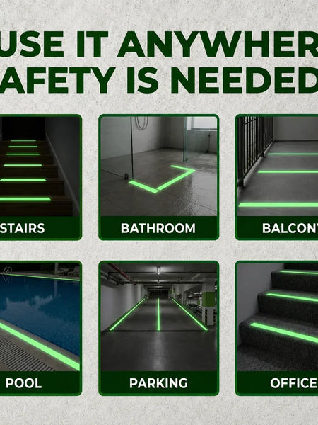 Anti Skid Tape Glow In The Dark | 🔥BUY 1 GET 1 FREE🔥