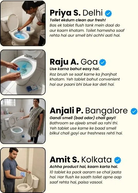 LemonBlast Yellow Bubble Tablets – Odor Eliminator + Blockage Remover ( BUY 1 GET 1 FREE )