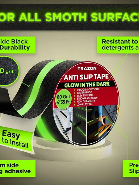 ANTI SLIP TAPE FOR ANY SURFACE - 35ft Length - Buy 1 Get 1 Free!! 🔥