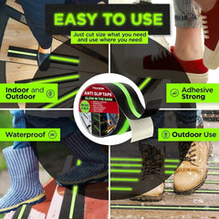 ANTI SLIP TAPE FOR ANY SURFACE - 35ft Length - Buy 1 Get 1 Free!! 🔥