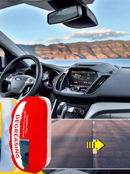 Automotive Glass Oil Film Cleaning Brush