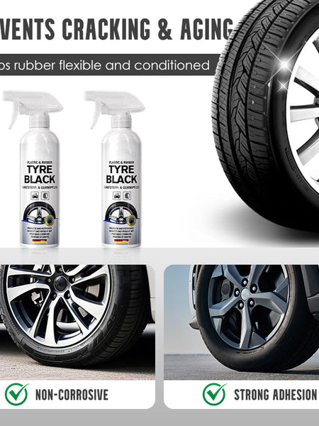 Plastics & Rubber Tyre Shine & Protector Spray