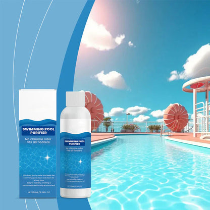 💧BUY 1 GET 1 FREE💧Swimming Pool Purifying Liquid – Crystal Clear Water, Zero Hassle! ✨ Say goodbye to green water & harsh chemicals – just pure, fresh swimming every time. 🏊‍♂️💙