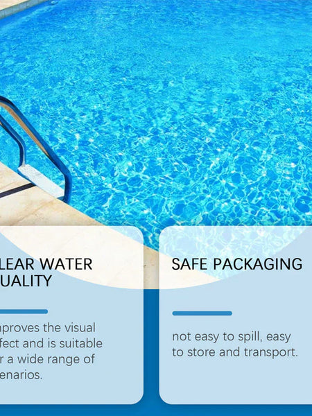 💧BUY 1 GET 1 FREE💧Swimming Pool Purifying Liquid – Crystal Clear Water, Zero Hassle! ✨ Say goodbye to green water & harsh chemicals – just pure, fresh swimming every time. 🏊‍♂️💙