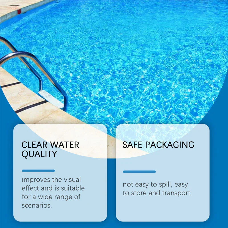 💧BUY 1 GET 1 FREE💧Swimming Pool Purifying Liquid – Crystal Clear Water, Zero Hassle! ✨ Say goodbye to green water & harsh chemicals – just pure, fresh swimming every time. 🏊‍♂️💙