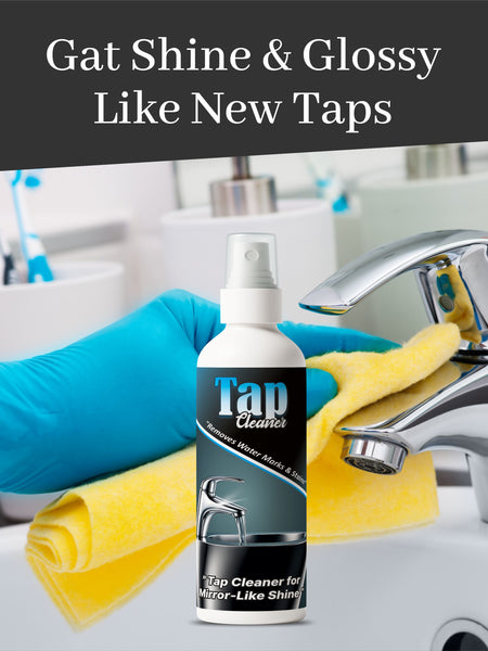 Tap Cleaner – Removes Hard Water Stains & Gives Mirror-Like Shine (BUY 1 GET 1 FREE)